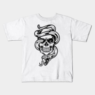 Skull and Snake Venom Kids T-Shirt